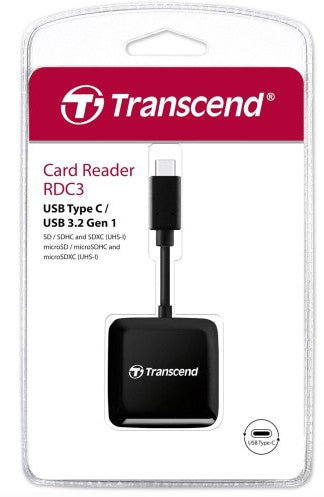 Lector de tarjetas RDC3 de Transcend