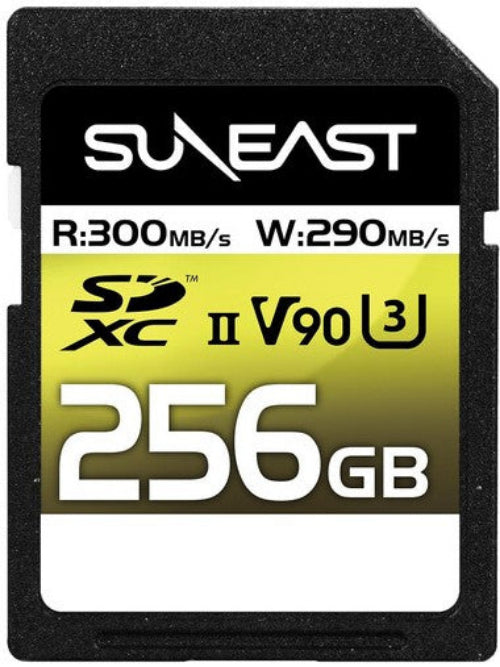 Tarjeta de memoria Suneast SDXC UHS-II Ultimate Pro V90 de SUNEAST